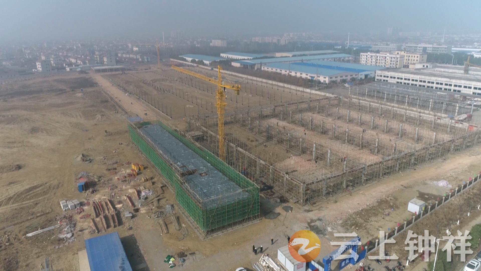 河南中普钢构承建金塔医疗器材产业园一期主体竣工，加速度设备安装投产