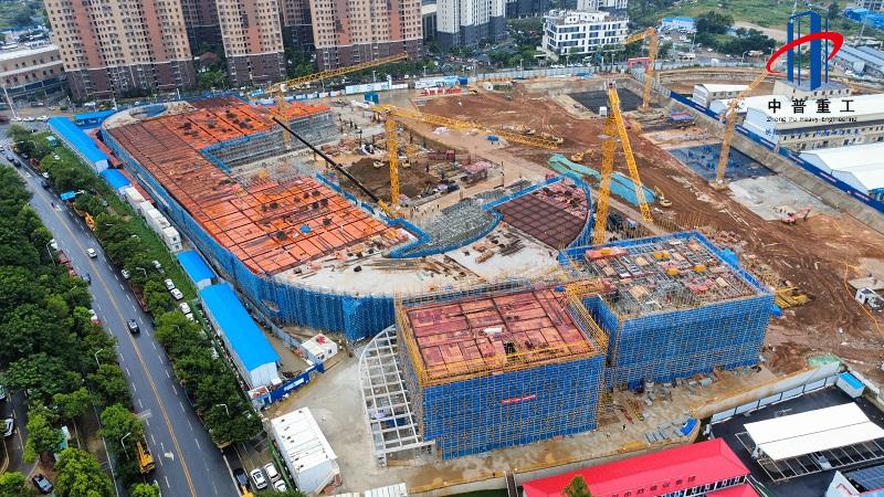 中普重工助力光谷教育新地标，光谷四高首件