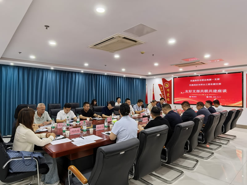 同心共建谋合作，互学互鉴启新程｜民建友好支部交流团到访中普重工