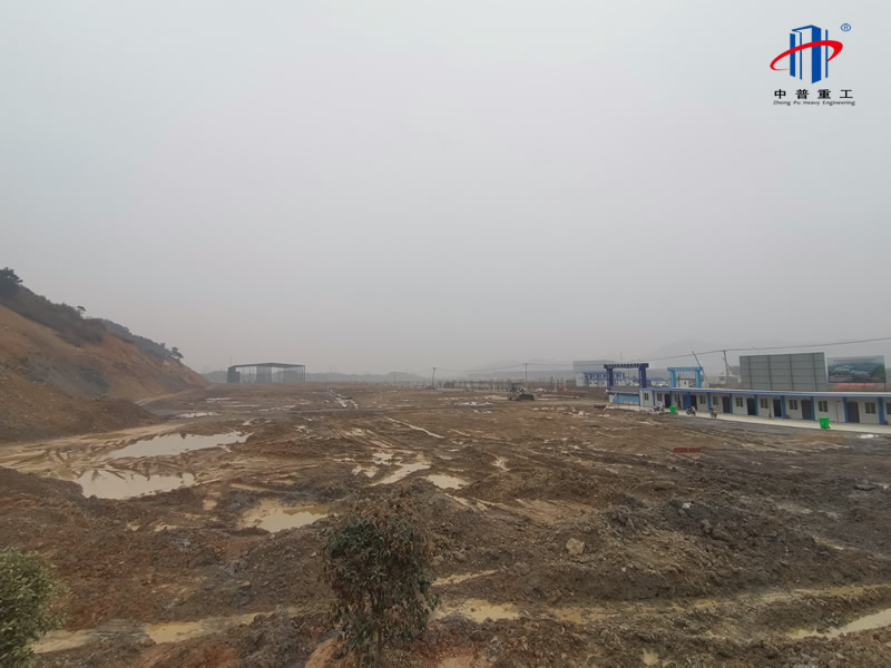 中普重工建設湖北省黃石年產3萬噸件現代機械加工項目